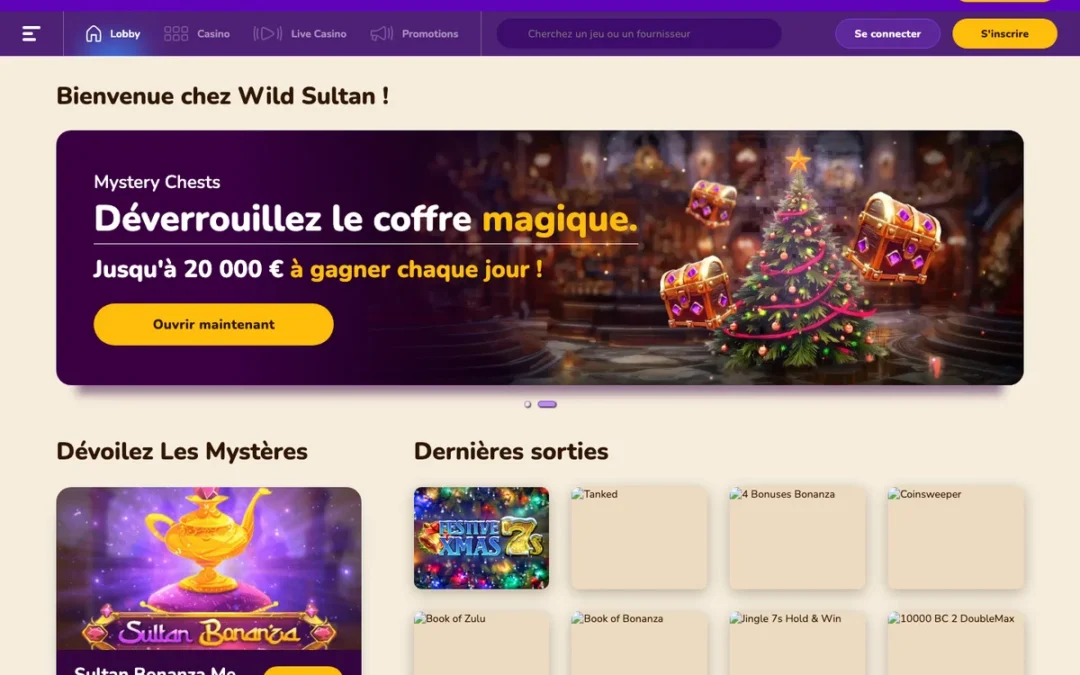 Wild Sultan : fermé fin 2025, et pas du réseau qu&rsquo;on croit